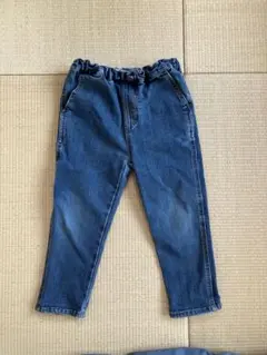 petit main*デニムパンツ 110