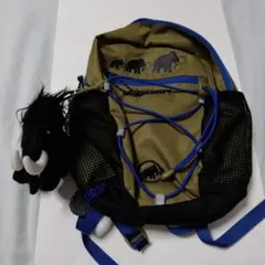 【ぬいぐるみ付】MAMMUT リュックサック マムート　レア　First Zip