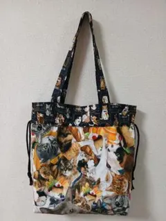 torakichiさんの巾着トートバッグ　ハンドメイド