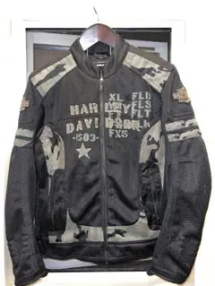 HARLEY-DAVIDSON ☆メンズメッシュ迷彩ジャケット Sサイズ HARLEY-DAVIDSON ☆メンズメッシュ迷彩ジャケット Sサイズ