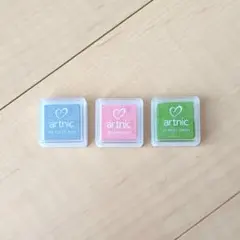 artnic スタンプ　パレット　3色セット