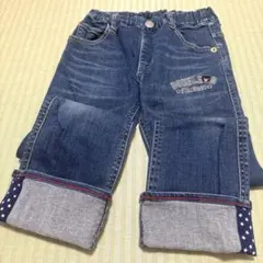 ミキハウス DOUBLE.B デニムパンツ ズボン130