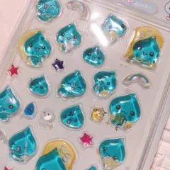 しずくちゃん 3Dシール ボンボンドロップシール 硬いシール