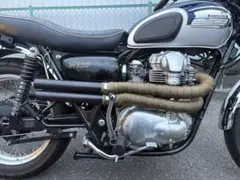 限定値下げ】w650 bratstyle メガホンマフラー - メルカリ