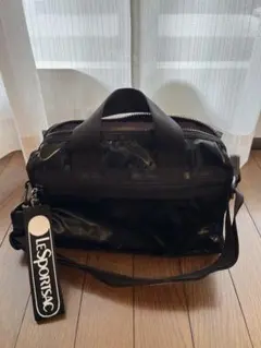 LESPORTSAC 2025ひとりっぷバイクボストン2 ブラック レスポートサック初の縦型ボストン登場！「ひとりっぷ