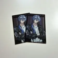 【ぎゃうるふ】ランダムチェキ風カード　小柳ロウ2枚セット