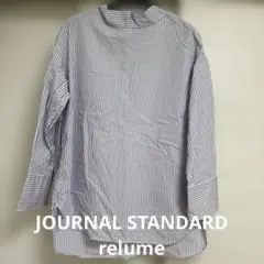 JOURNAL STANDARD relume ジャーナル　ストライプシャツ F