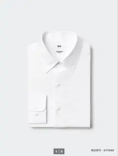 【美品・価格交渉可】スーパーノンアイロンスリムシャツ/レギュラー襟