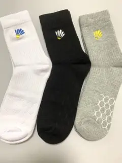新品未使用バドミントン用ソックス 3足セット