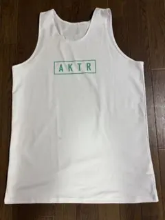 AKTR バスケットボール ウェア タンクトップ ホワイトのサムネイル
