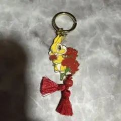ミスバニー　キーホルダー　カーネーション