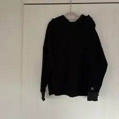 【すぐ発送】フィラ　パーカーレディース黒LL長袖