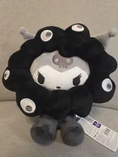 サンリオ ミャクミャクなりきりぬいぐるみ（M）ブラック　クロミ　万博