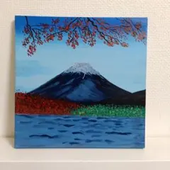 富士山と紅葉