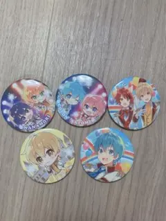 すとぷり ななもり ジェル ころん さとみ るぅと 莉犬　缶バッジ 5個セット