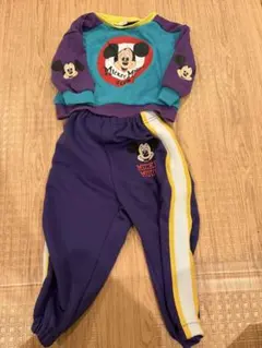 ミッキーマウス ジャージセット 90cmと100cm