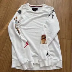 Jordan ジョーダン ホワイトスウェット トレーナー
