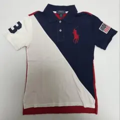 ポロラルフローレン ポロシャツ ビッグポニー アメリカ 140 キッズ S
