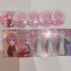 さとみくん 缶バッチ 旗持ち デフォ 170個 さとみくん 缶バッチ 旗持ち デフォ 170個 さとみくん 缶バッチ