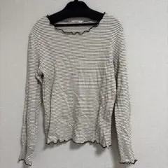 ボーダー メロウ 長袖カットソー　SHEIN Dazy