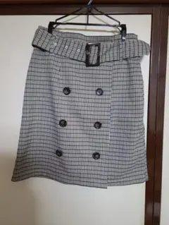 レディース ミニスカート チェック柄