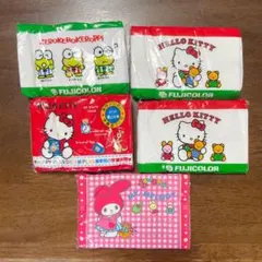 【希少未使用】1988年　キティ　マイメロ　フジカラー　ティッシュ　レトロ　レア