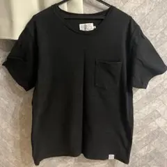 メンズ　アズールバイマウジー　黒　Tシャツ Lサイズ ポケット付き