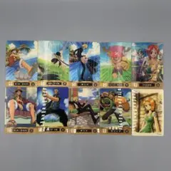 ONE PIECE ワンピース 海賊王グミカード No.1〜No.10 ナミ等 - メルカリ
