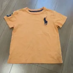 ラルフローレン Tシャツ オレンジ