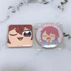 あんスタ 朱桜司 ぶくぶ 缶バッジ あんスタ 朱桜司 Face缶バッジ ぶくスタ あんスタ 朱桜司