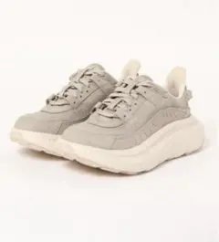 UGG アグ 厚底ヌバックメッシュスニーカー ベージュ系グレー系グレージュ