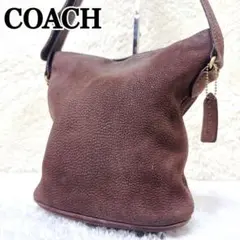 COACH Old Coach Nubuck Bucket Shoulder