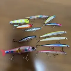 ima komomo 110S counter 他 ミノー 5本セット - メルカリ