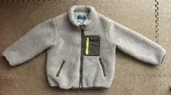 【美品】エニファム猫ポケット付きフリースジャケット