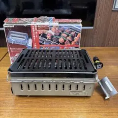 Iwatani 炉ばた大将 DX カセットコンロ 黒皮鉄板6㎜付き - メルカリ