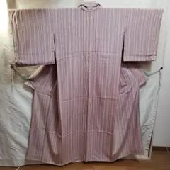 小紋 着物 袷 やまと謹製 ストライプ 和装のサムネイル