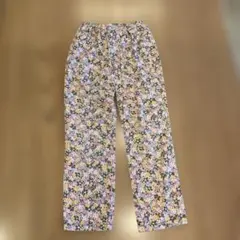 【美品】3can4on 花柄パンツ120㎝