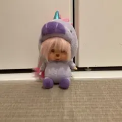 ユニコーンコスチュームのぬいぐるみ