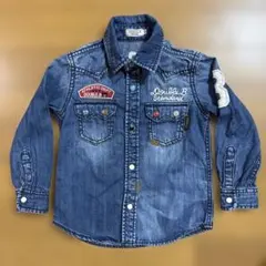 DOUBLE.B ダブルビー ミキハウス デニムシャツ100cm