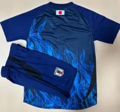 サッカー日本代表プラクティスシャツ・パンツセット［サイズ：Ｌ＆ＸＬ］ L サイズ・サッカー日本代表風 プラクティスシャツ パンツ上下セット