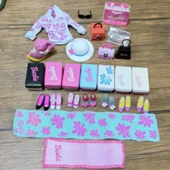 Barbie 【限定・レア多数】バービー 小物 大量セット 靴 箱 服 バッグ