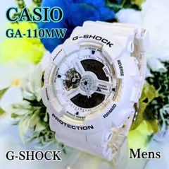 美品 CASIOカシオ メンズ腕時計Gショック ピュワホワイト純白 耐衝撃性のサムネイル