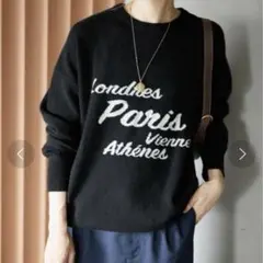 SLOBE IENA Voyageロゴニット