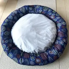 ✤犬用　ペット用　ベット　夏用　丸型　花火柄✤のサムネイル