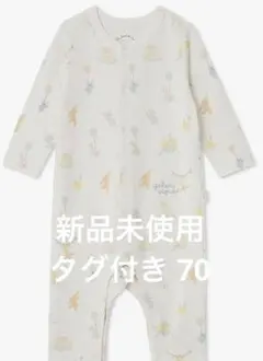 新品 gelato pique ロンパース カバーオール 70