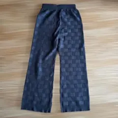LE CERCLE アダムエロペ　ニットパンツ チャコール F