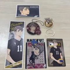 ハイキュー 宮治 缶バッジ 4点セット - メルカリ