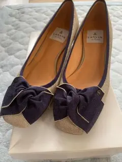 【期間限定セール】新品未使用　ランバンオンブルー　ビジュー付きパンプス