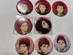黒子のバスケ KUROCORZET 赤司征十郎 メモリアル缶バッジ 8点セット