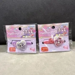 名探偵プリキュア　ハッピーヘアゴム　キュアアンサー　キュアミスティック　リボン